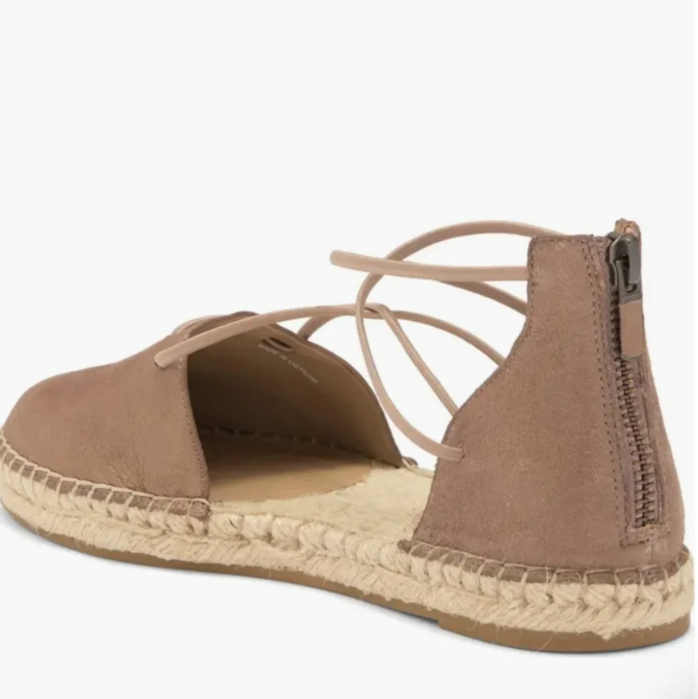 Eileen Fisher Lace Espadrille (Women) Platinum Sz 10 NWT